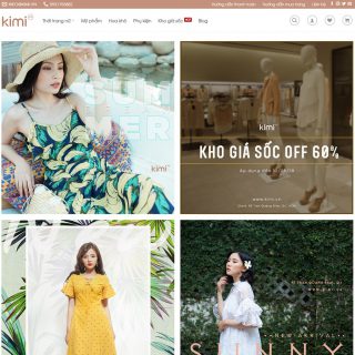 Kimi - Theme WordPress thời trang cho phái đẹp