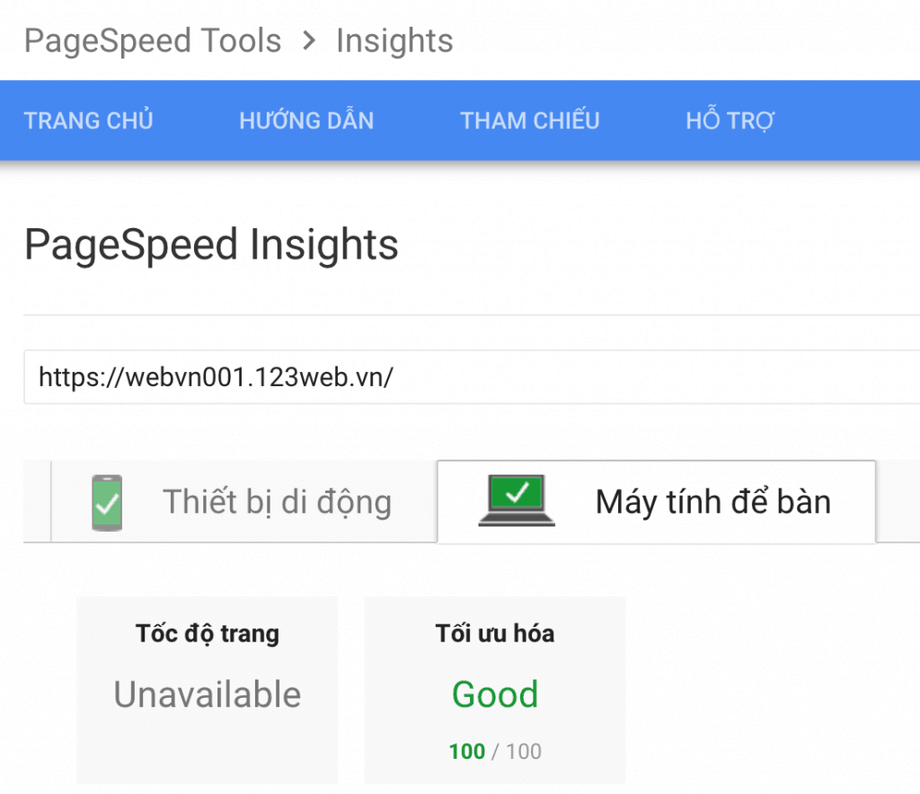 pagespeed insights la gi