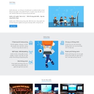 Theme WordPress giới thiệu doanh nghiệp