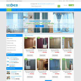 Theme WordPress bán rèm cửa
