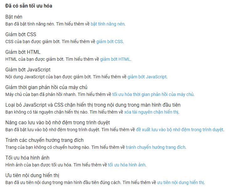 tieu chuan danh gia chat luong website