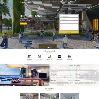 Theme Wordpress bất động sản Babylon Residence