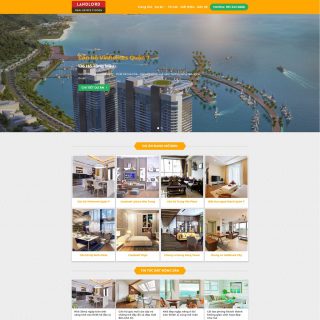 Theme Wordpress công ty bất động sản LandLord