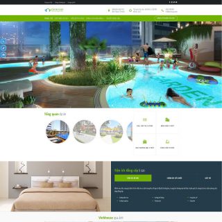 Theme WordPress bất động sản VinHouse