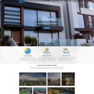 Theme Wordpress bất động sản bán, cho thuê, dự án