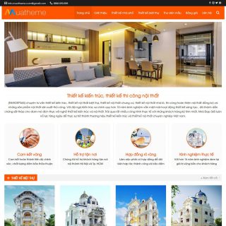 Theme Wordpress giới thiệu công ty nội thất, kiến trúc số 7