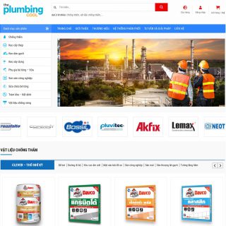 Theme WordPress vật liệu xây dựng bán sơn chống thấm