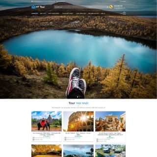 Theme WordPress tour du lịch mẫu số 5