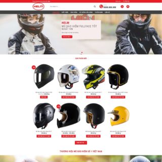 Theme Wordpress mũ bảo hiểm mẫu số 1 - Andes