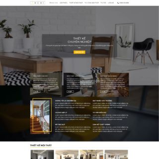 Giao diện Wordpress nội thất số 13 - Archi