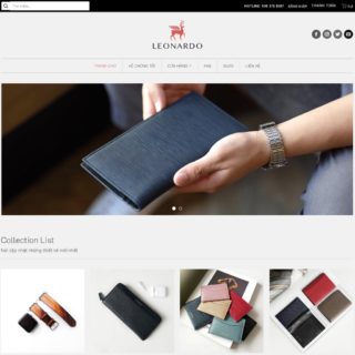 Theme Wordpress ví da thời trang mẫu số 2