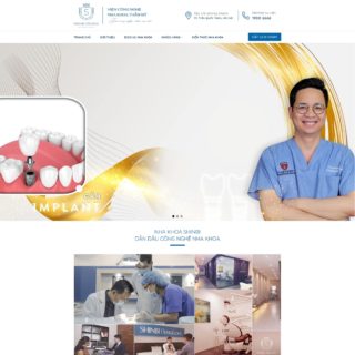 Giao diện web WordPress phòng khám nha khoa, nha sỹ số 4