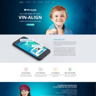 Giao diện web WordPress phòng khám nha khoa, nha sỹ số 1