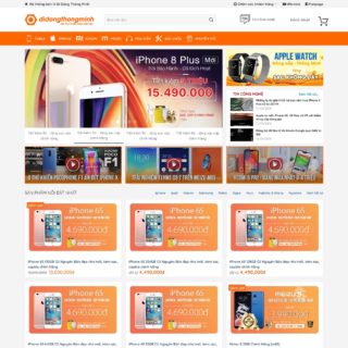 Giao diện WordPress bán điện thoại di động số 2