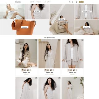 Theme wordpress thời trang mẫu số 11 - Klambi