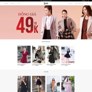 Theme WordPress thời trang mẫu số 13 – Zorka