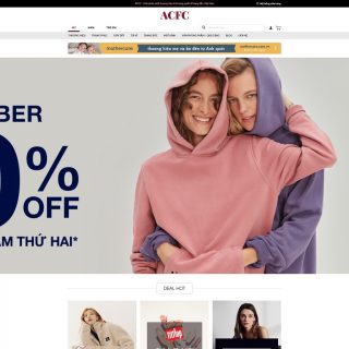 Theme WordPress thời trang mẫu số 16 - Giao diện web