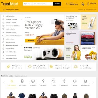 Theme WordPress Elementor nội thất mẫu số 2