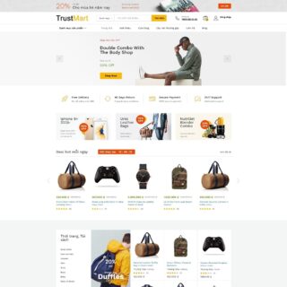 Theme WordPress Elementor nội thất mẫu số 3