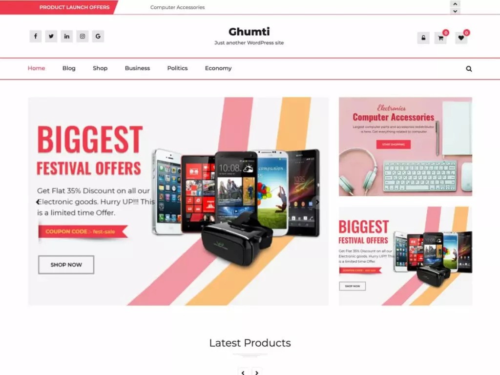 Top 10 theme WordPress bán hàng miễn phí 2023